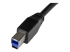 StarTech.com Aktiv USB 3.0 USB-A till USB-B-kabel - Närbild