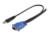 StarTech.com 10 ft Ultra Thin USB VGA 2-in-1 KVM Cable - Höger vinkel