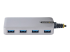 StarTech.com 4-Port USB Hub, USB 3.0 5Gbps, Bus Powered, USB-A to 4x USB-A Hub with Optional Auxiliary Power Input, Portable Desktop/Laptop USB Hub with 1ft (30cm) Attached Cable - Framsidan