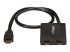 StarTech.com 4K HDMI video-splitter med 2 portar – 1x2 HDMI-splitter – Strömförses via USB eller strömadapter – 4K 30 Hz - Framsidan